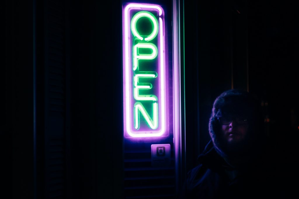 Neon Works - Neon Sign - open