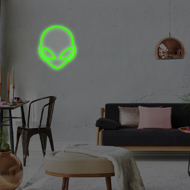 Neon alien for sale | martian neon light | Neon Works