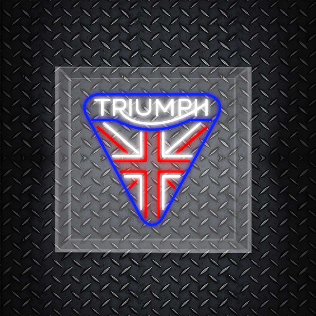 Triumph Led Sign Neon slogan sign for sale | Bespoke neon lights from Neon Works ...