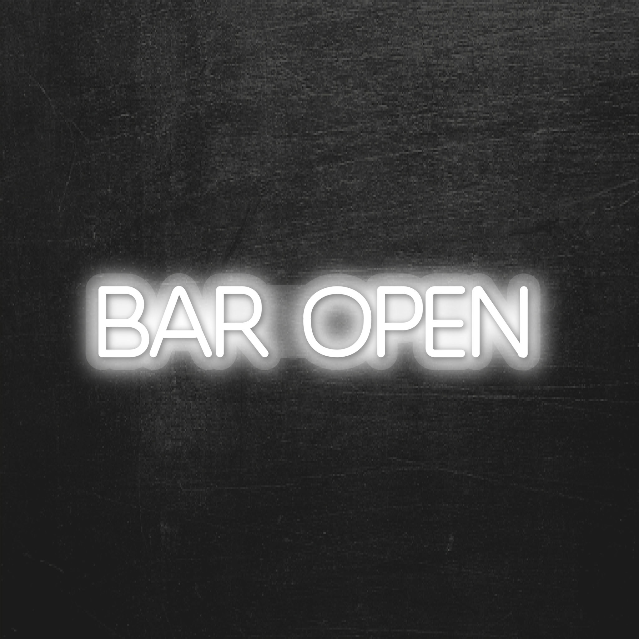 Neon Signs For Pubs And Restaurants Bar Open Neon Works