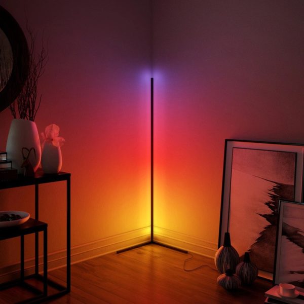 Modern Minimalist LED Corner Floor Lamp